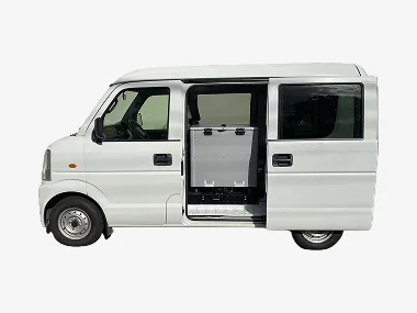 バッテリー収納スペース
