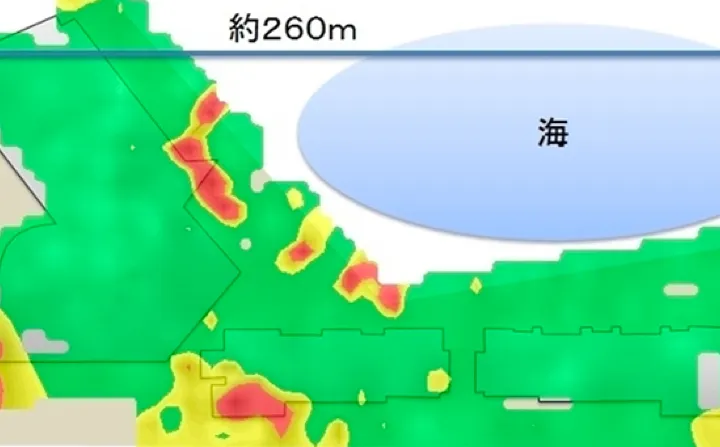 導入後のWi-Fiエリアの実測結果