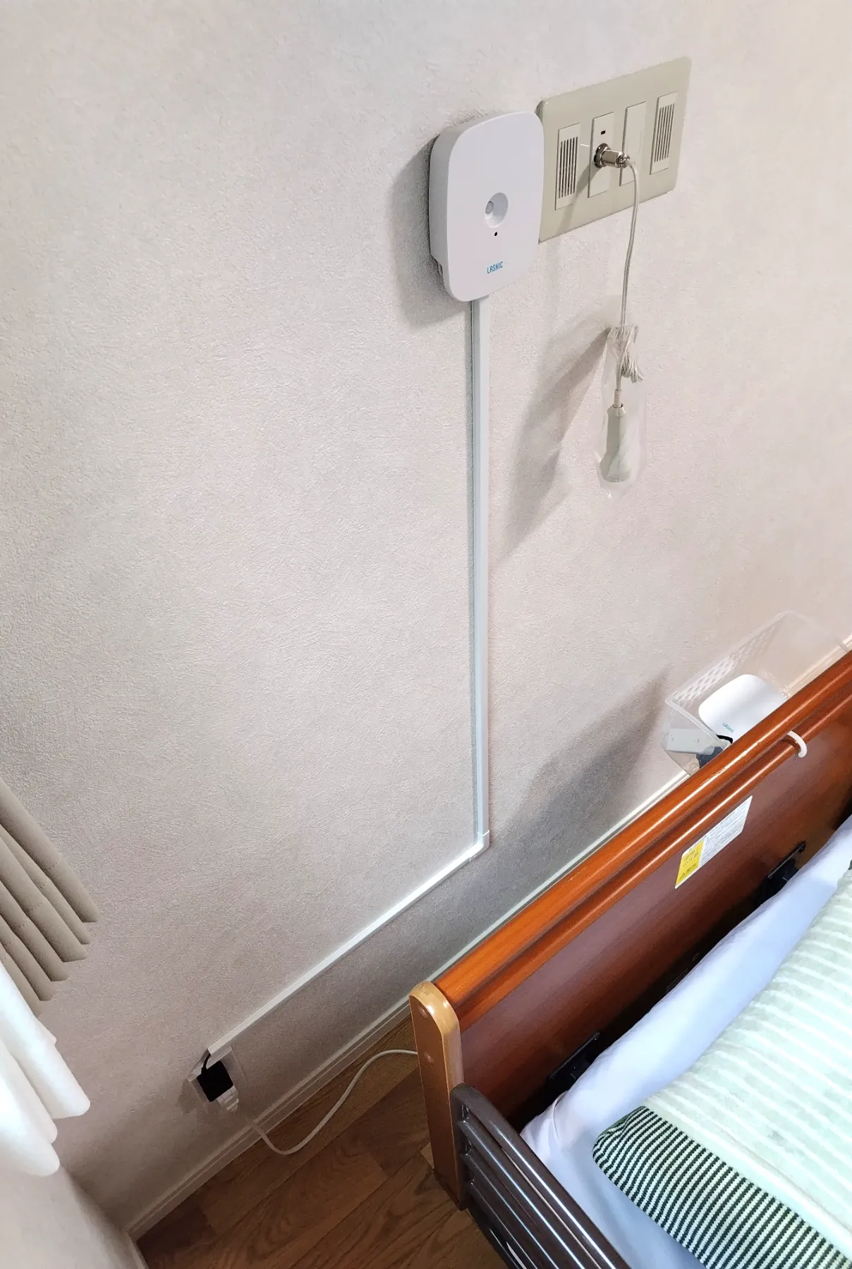 各居室に設置された高齢者見守りシステム